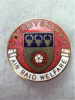 DERBYSHIRE AIR RAID WELFARE WW2 LAPEL BADGE